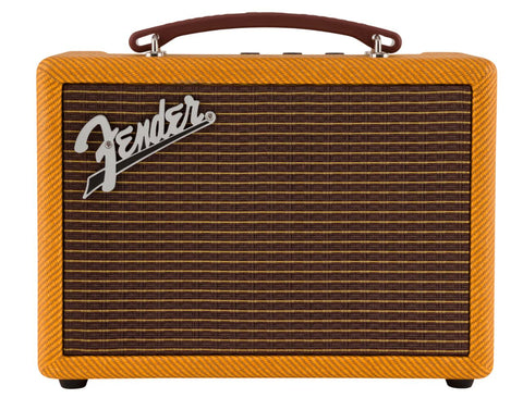 Fender Audio Indio 2 Bluetooth With Bluetooth 5.0, Lithium-Ion Battery, USB Port Speaker Bluetooth Speakers Fender Audio Brown and Gold Strand 