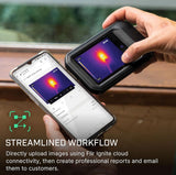 FLIR C3-X Thermal Imaging Camera with WiFi, -20 → +300 °C, 128 x 96pixel Detector Resolution Thermal Camera FLIR 