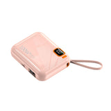 Furper 10000mah Mini Portable Charging Treasure Type C Interface Power Bank Power Bank Furper Pink 
