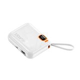 Furper 10000mah Mini Portable Charging Treasure Type C Interface Power Bank Power Bank Furper White 