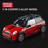 Furper 1:18 Scale Mini Cooper S Model Toy Car Toy Car Furper 