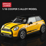 Furper 1:18 Scale Mini Cooper S Model Toy Car Toy Car Furper 