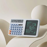 Furper 12-Digit Solar Calculator With LCD Writing Board Large LCD Display 12-Digit Calculator For School Office Calculator Furper 