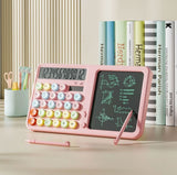 Furper 12-Digit Solar Calculator With LCD Writing Board Large LCD Display 12-Digit Calculator For School Office Calculator Furper 