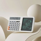 Furper 12-Digit Solar Calculator With LCD Writing Board Large LCD Display 12-Digit Calculator For School Office Calculator Furper 