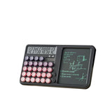 Furper 12-Digit Solar Calculator With LCD Writing Board Large LCD Display 12-Digit Calculator For School Office Calculator Furper Black 