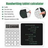 Furper 2 in 1 Business Calculator with Writing Note Pad Board Calculator Furper 