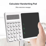 Furper 2 in 1 Business Calculator with Writing Note Pad Board Calculator Furper 