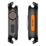 Furper 2 in 1 Metal Rugged Case Compatible with Apple Watch Series 10,9 & Ultra 2, Shockproof Protect Bumper Case with Back Cover Apple Watch Case Furper 