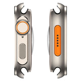 Furper 2 in 1 Metal Rugged Case Compatible with Apple Watch Series 10,9 & Ultra 2, Shockproof Protect Bumper Case with Back Cover Apple Watch Case Furper 