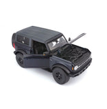 Furper 2021 Ford Bronco Wildtrak 1:18 Maisto Diecast Scale Model Car Toy Car Furper 