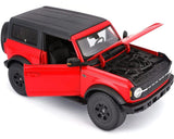 Furper 2021 Ford Bronco Wildtrak 1:18 Maisto Diecast Scale Model Car Toy Car Furper 