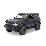 Furper 2021 Ford Bronco Wildtrak 1:18 Maisto Diecast Scale Model Car Toy Car Furper Dark Blue 