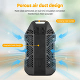 Furper 3-in-1 CO Gas Leak Detector Carbon Monoxide Sensor with Alarm Flashlight Portable Temp Humidity Meter for Home Indoor Use Air Detector Furper 