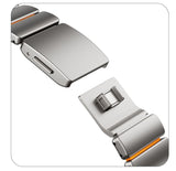 Furper Apple Watch Ultra Chain Straps 49mm, Twisted Rubber Titanium Band Apple Watch Band Furper 