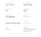 Furper AQ-TH Pro Thermometer & Hygrometer Wi-Fi Connectivity |PM2.5| Outdoor & Indoor Temperature| Humidity Level| AQL| Air Pressure| Wind Speed Digital Hygrometer Furper 