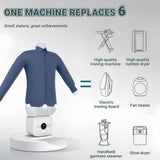 Furper Automatic Hot Air Dryer And Iron For Shirts And Trousers, Inflatable Ironing Machine, Quick Air Iron, For Home And Office Air Dryer Iron Furper 