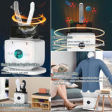 Furper Automatic Hot Air Dryer And Iron For Shirts And Trousers, Inflatable Ironing Machine, Quick Air Iron, For Home And Office Air Dryer Iron Furper 