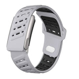 Furper Breathable Silicone Soft Sports Loop Adjustable Replacement Strap for Whoop 5.0 Whoop Strap Furper Gray 