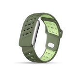 Furper Breathable Silicone Soft Sports Loop Adjustable Replacement Strap for Whoop 5.0 Whoop Strap Furper Green 