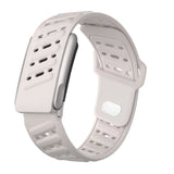 Furper Breathable Silicone Soft Sports Loop Adjustable Replacement Strap for Whoop 5.0 Whoop Strap Furper White 