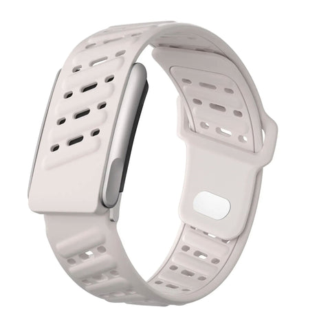 Furper Breathable Silicone Soft Sports Loop Adjustable Replacement Strap for Whoop 5.0 Whoop Strap Furper White 