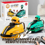 Furper Bumper Car Go Kart Ages 3+ Remote Control Pop Up Vehicle Toy RC Car Furper 