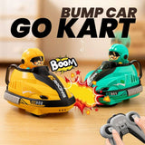 Furper Bumper Car Go Kart Ages 3+ Remote Control Pop Up Vehicle Toy RC Car Furper 