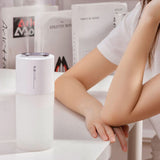 Furper Car Humidifier, Double-Port Spray, Air Purifier In The Car, Aromatherapy With Ambient Light Humidifier Furper 