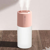 Furper Car Humidifier, Double-Port Spray, Air Purifier In The Car, Aromatherapy With Ambient Light Humidifier Furper 