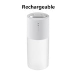 Furper Car Humidifier, Double-Port Spray, Air Purifier In The Car, Aromatherapy With Ambient Light Humidifier Furper 