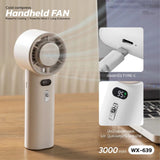 Furper Cold compress Handheld FAN WX-639 Adjustable wind speed 100 levels, battery 3000mAh Handheld Fan Furper 