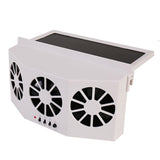 Furper CYDZSW Solar Car Exhaust Vehicle Ventilation Fan, Solar Power Air Vent Radiator Fan Car Exhaust Fan Furper 