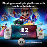 Furper D8+ Stretching Wireless Game Controller For NS/Switch 2/Android/Apple IOS Tablet For PS3/PC/XBOX Gamepad Wireless Gaming Controller furper 