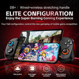 Furper D8+ Stretching Wireless Game Controller For NS/Switch 2/Android/Apple IOS Tablet For PS3/PC/XBOX Gamepad Wireless Gaming Controller furper 