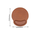 Furper Ergonomic 3D Leather Mouse Pad Embossed Logo Design Mouse Pad & Keyboard Wrist Rest Mouse pad Furper 