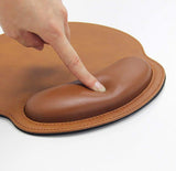 Furper Ergonomic 3D Leather Mouse Pad Embossed Logo Design Mouse Pad & Keyboard Wrist Rest Mouse pad Furper 