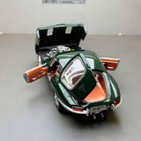Furper Green Jaguar E-Type Diecast Model 1:24 Scale Toy Car Furper 