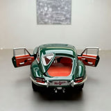 Furper Green Jaguar E-Type Diecast Model 1:24 Scale Toy Car Furper 