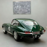 Furper Green Jaguar E-Type Diecast Model 1:24 Scale Toy Car Furper 