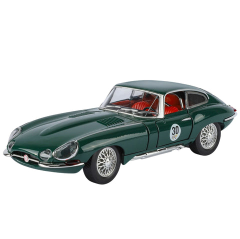Furper Green Jaguar E-Type Diecast Model 1:24 Scale Toy Car Furper 