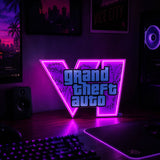 Furper GTA VI Lightbox — LED Desk Lamp Desk Lamp Furper 