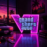 Furper GTA VI Lightbox — LED Desk Lamp Desk Lamp Furper 