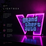 Furper GTA VI Lightbox — LED Desk Lamp Desk Lamp Furper 