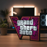 Furper GTA VI Lightbox — LED Desk Lamp Desk Lamp Furper 