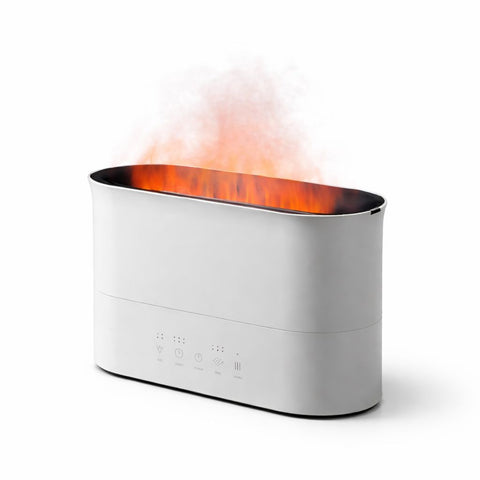 Furper Hybrid Humidifier, 2.2L Flame Mist Ultrasonic Cool & Warm Mist Humidifier Humidifier Furper 