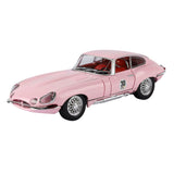 Furper Jaguar E-Type Diecast Car Model 1:24 Scale Toy Car Furper Pink 