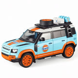 Furper Land Rover Defender 110 Alloy Body Model Toy Car Toy Car Furper Blue 