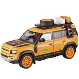 Furper Land Rover Defender 110 Alloy Body Model Toy Car Toy Car Furper Yellow 