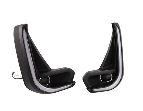 Furper LED Daytime Running Light with Turn Yellow Signal DRL Day Light Fog Lamp for Toyota Hilux Rocc DRL Light Furper Type 2 